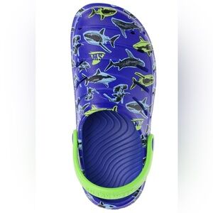Shark Ocean Swivel Strap Boys Clogs